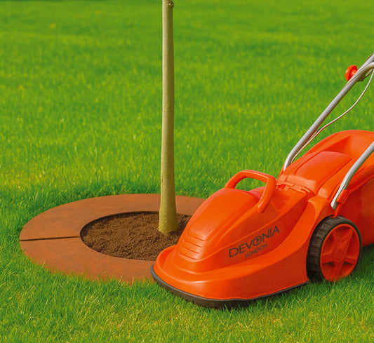 Metal Tree Protection Ring - Rust Steel (non-galvanised) 70cm