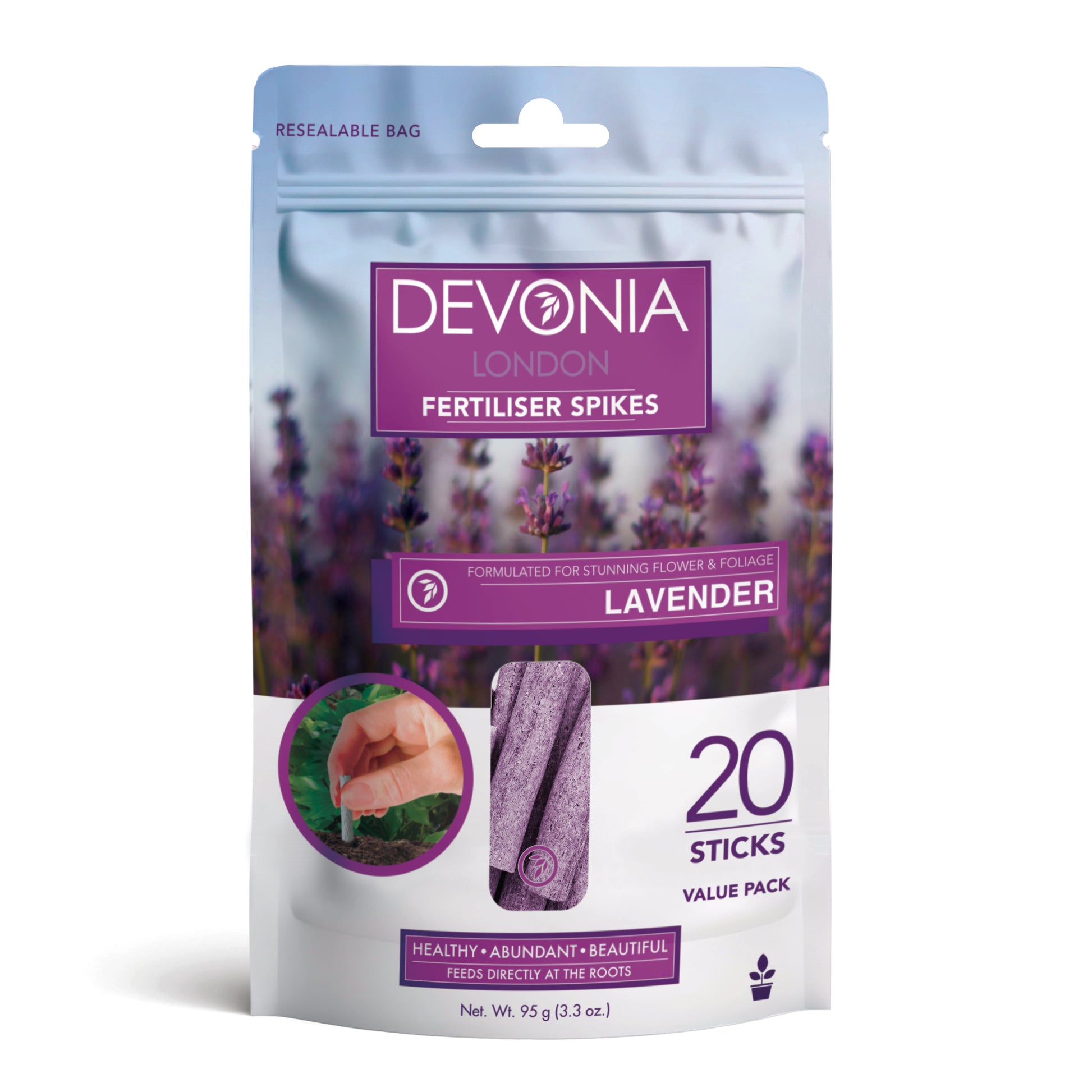 Lavender Food Sticks