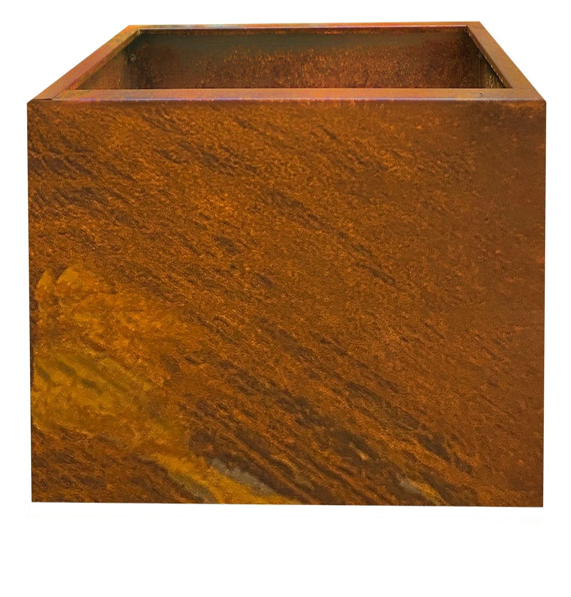 Metal planter plant pot - Rust Corten Steel 40 x60 x60cm Flat-packed