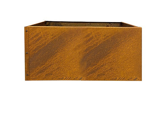 Metal planter plant pot - Rust Corten Steel 40 x80 x40cm Flat-packed