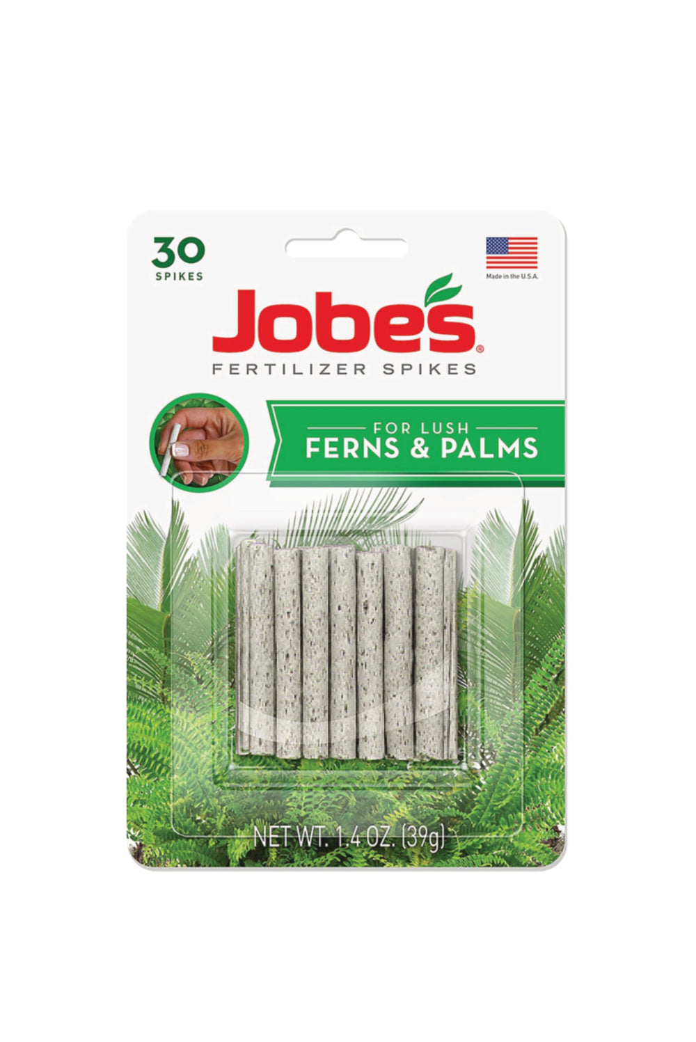 Jobe's Fern and Palm Plant Food Sticks x30 Slow Release Fertiliser
