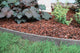Metal Lawn Edging Silver Galvanised Steel (Pack: 5 x 1m lengths) - Devonia London