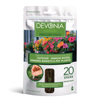 Window Boxes Hanging Baskets and Pot Plant Food Sticks - Devonia London