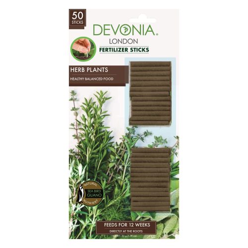 Devonia_Herb Plants_Blister pack_website Herb Plant Food Sticks for pots and hydroponics