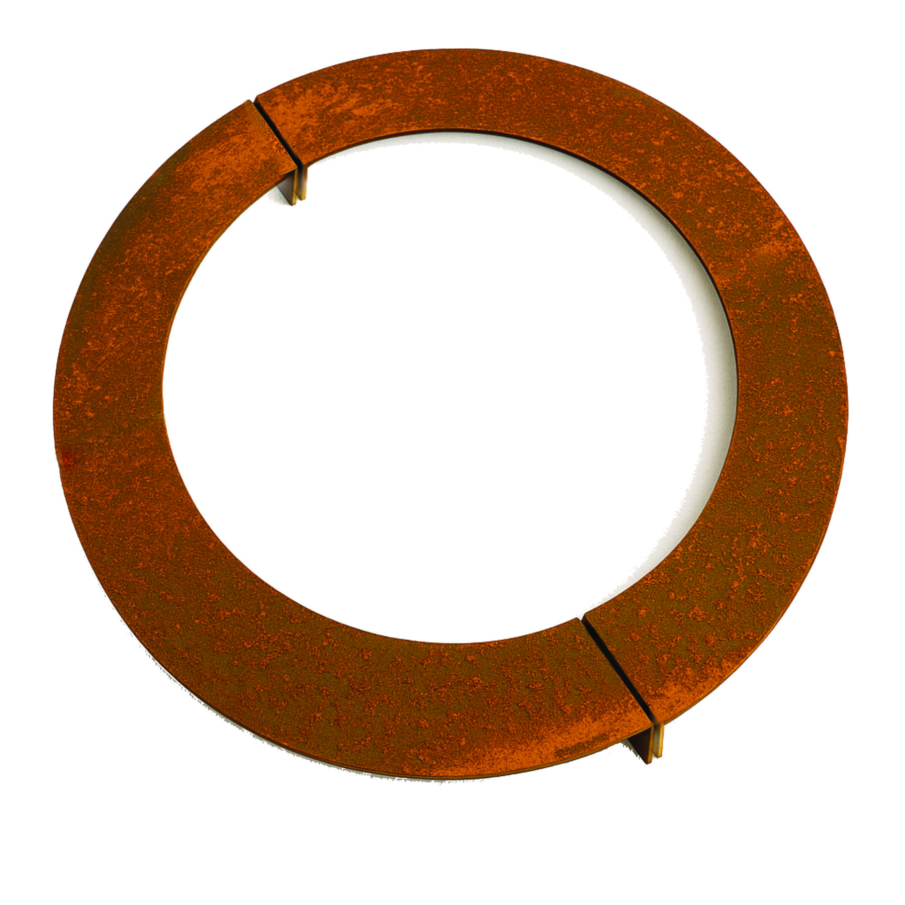 Metal Tree Protection Ring - Rust Steel (non-galvanised)