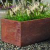 devonia_corten steel planter